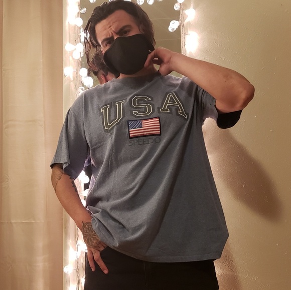 vintage speedo t shirt